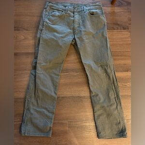 Levi's Olive Green Workwear Pants
